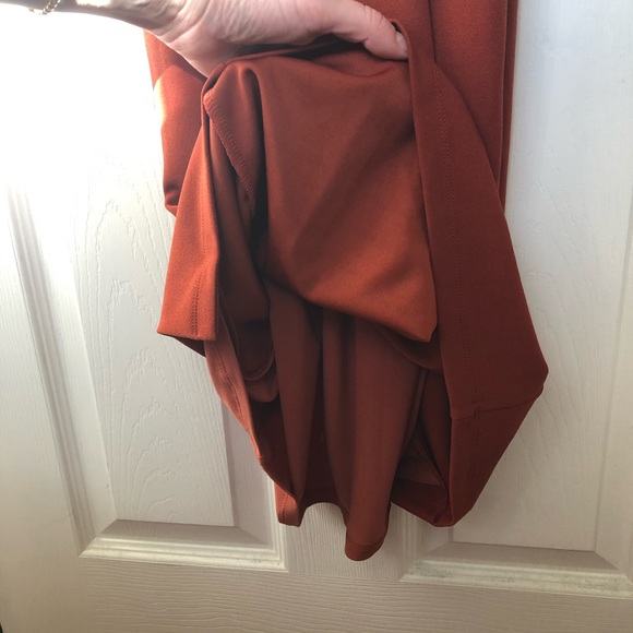 Nookie Lexi Chain Gown Rust Large - Picture 10 of 15